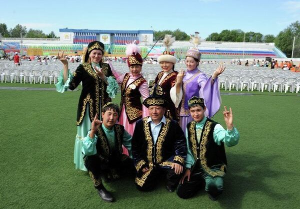 Празднование Дня России в Омске завершилось театрализованным представлением 