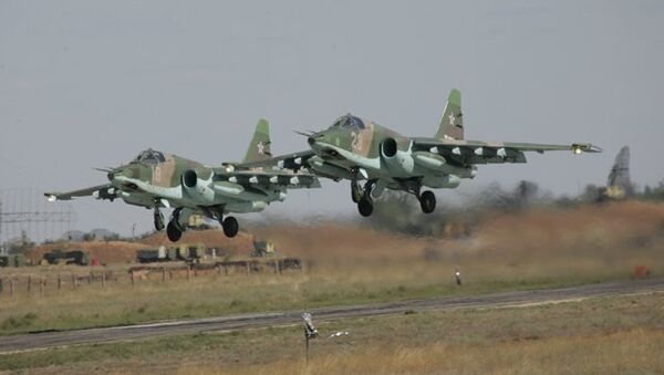 В Белоруссии после крушения Су-25 приостановлены полеты самолетов ВВС