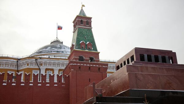Мавзолей В.И. Ленина на Красной площади