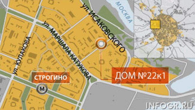 Москва, улица Исаковского, дом 22 корпус 1