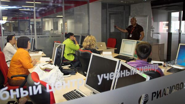 Семинар-тренинг для липецких журналистов в корпоративном учебном центре РИА Новости