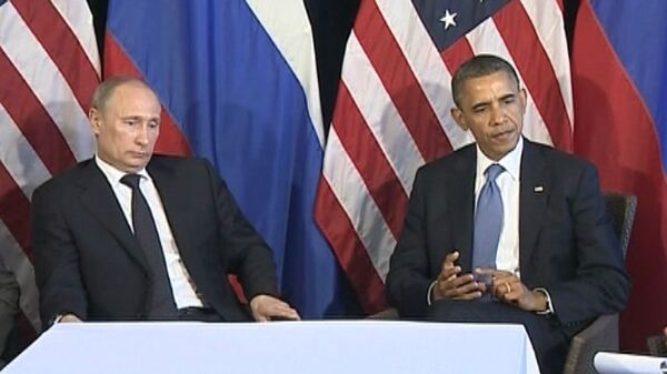 Путин поблагодарил Обаму за ВТО и пригласил в Москву Путин поблагодарил Обаму за ВТО и пригласил в Москву