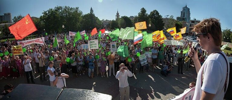 Воронеж митинг никель протест экология