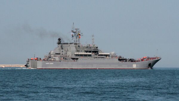 Большой десантный корабль Цезарь Куников Черноморского флота России