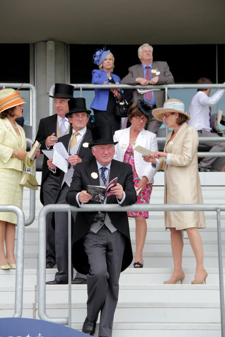 Гости на королевских скачках Royal Ascot