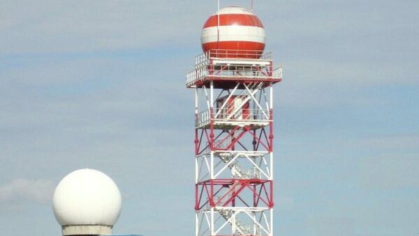 Доплеровский метеорологический радиолокатор ДМРЛ-С, установленный на Валдае