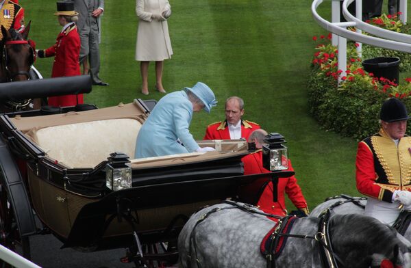 Елизавета II прибыла на первый день Royal Ascot