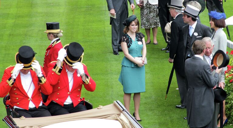 Принцесса Юджиния на королевских скачках Royal Ascot