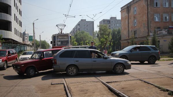 Мелкие аварии заблокировали движение трамваев в Омске 