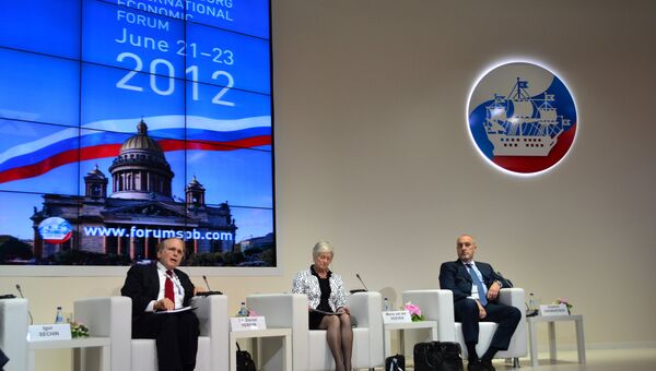 Петербургский международный экономический форум 2012