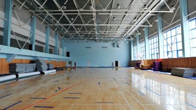 Универсальный спортивный зал. Архивное фото.