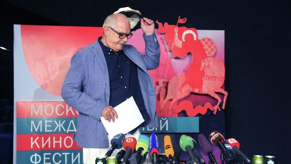Пресс-конференция Никиты Михалкова в рамках 34 ММКФ