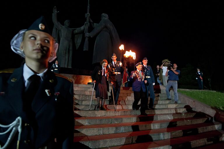 Мемориальная акция Свеча памяти в Томске