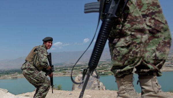 Антитеррористическая операция в Афганистане. Архивное фото