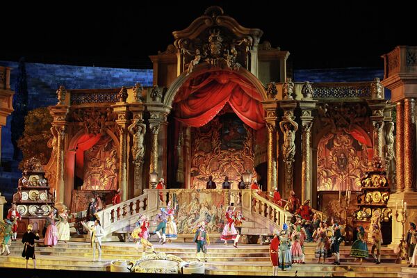 Открытие 90-го фестиваля Arena di Verona. Опера Дон Жуан.