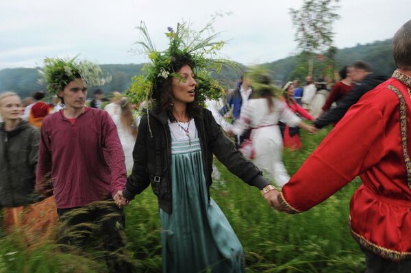 Празднование Дня Ивана Купалы в Калужской области