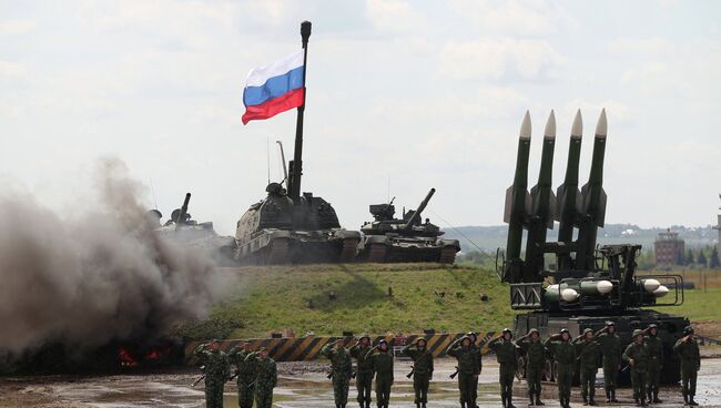 Показ техники в рамках форума Технологии в машиностроении-2012