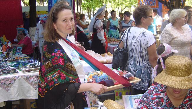 Живые скульптуры в Белгороде