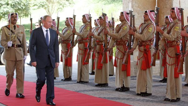 Визит Путина в Иорданию