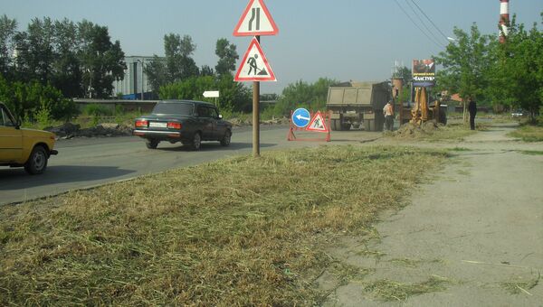 На дорогах Бердска продолжается капитальный ремонт дорог.С