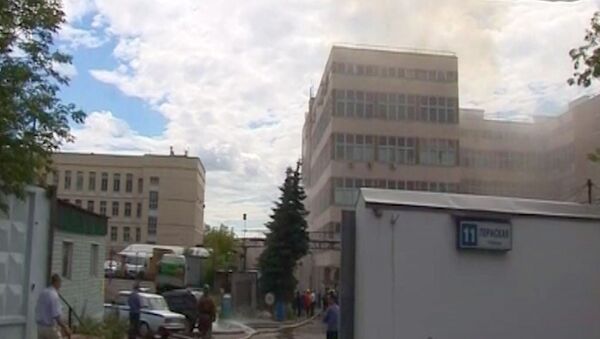 Пожар на складе на востоке Москвы. Кадры с места ЧП