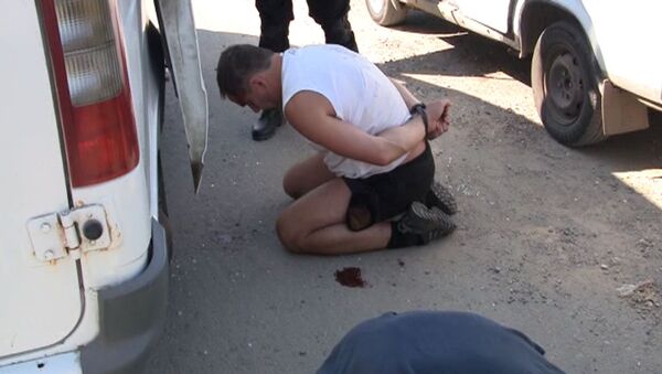 Задержание группы предполагаемых киллеров в Волгограде. Оперативная съемка