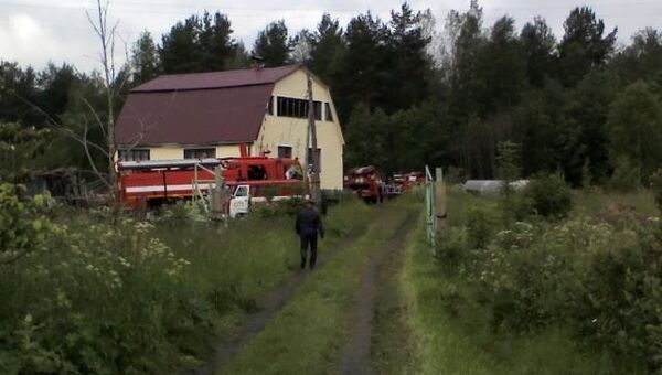 Истребитель, разбившийся в Карелии, упал в 100 метрах от жилого дома