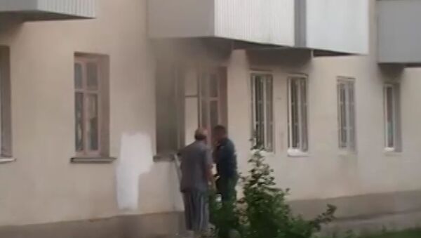 Квартира загорелась в Отрадном Самарской области
