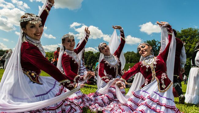 Праздник Сабантуй в Коломенском 