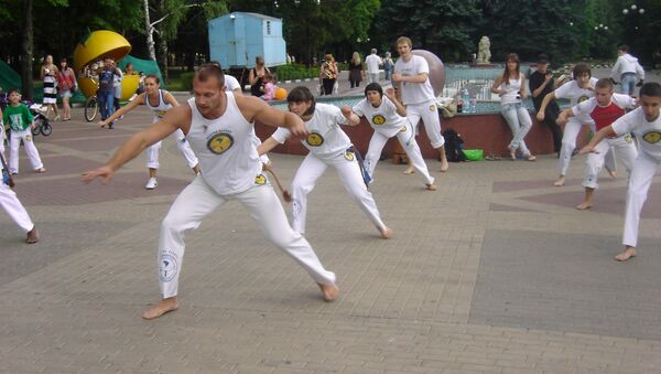 Белгород спорт единоборство Бразилия капоэйра студенты