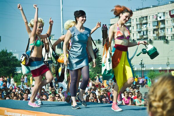 Двенадцатый международный фестиваль моды и музыки в Магнитогорске