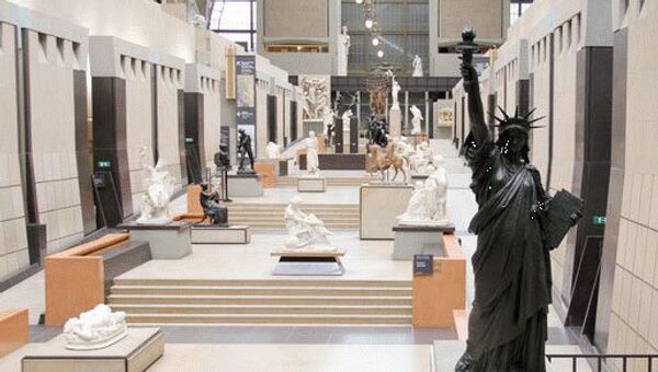 Статуя Свободы в музее д’Орсе в Париже