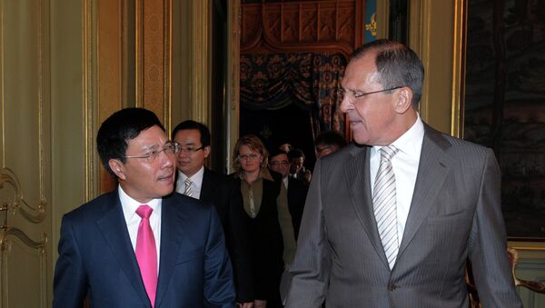 Встреча министров иностранных дел России и Вьетнама