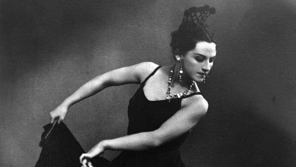 Балерина Алла Шелест, архивное фото