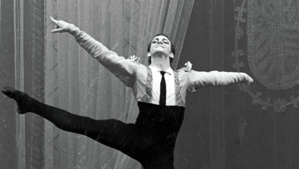 Солист балета Марис Лиепа «Дон Кихот». Архив
