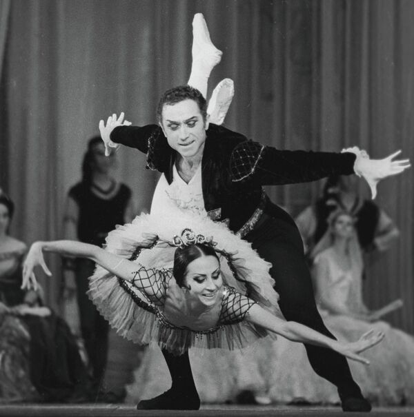 Бессмертнова и Тихонов в балете Дон Кихот
