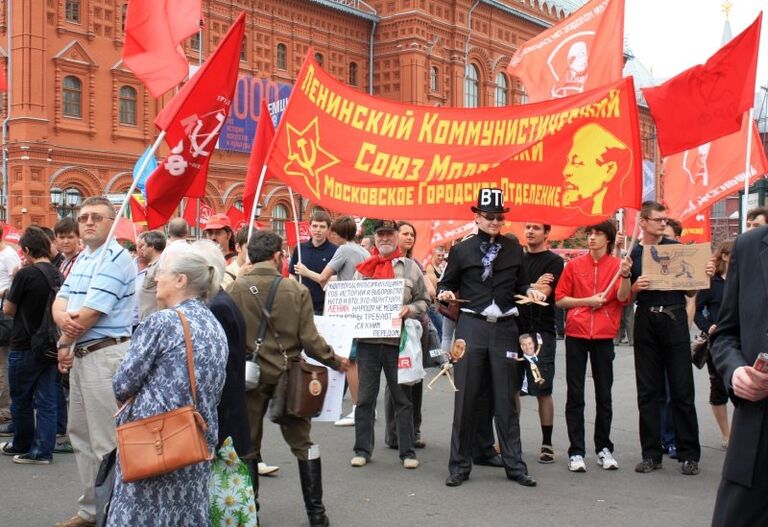 3 июля на площади Революции прошел митинг против вступления 