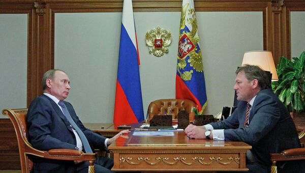 В.Путин встретился с Б.Титовым. Архив