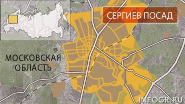 Сергиев Посад. Карта