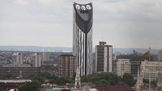 Небоскреб Strata tower в Лондоне. Архив