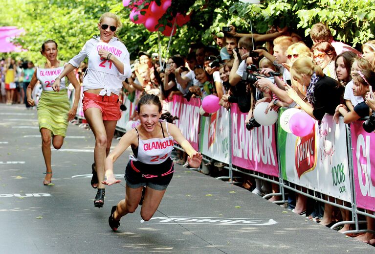 Забег на шпильках 2012 в Москве