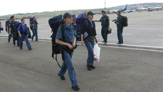 Психологи МЧС приехали в Геленджик