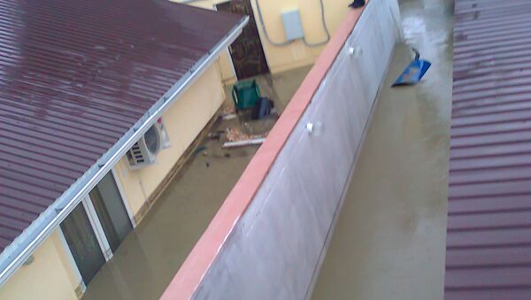 Последствия наводнения в селе Дивноморское