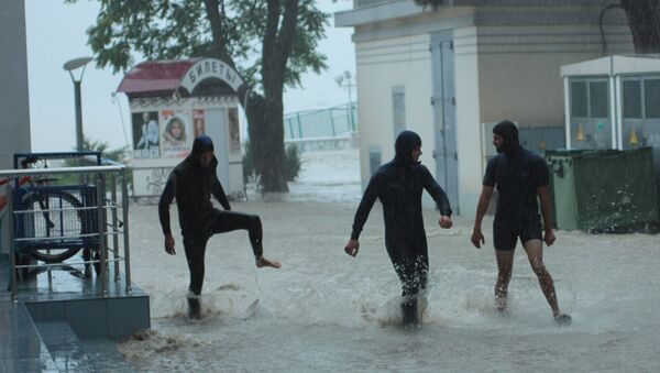 Наводнение в Геленджике