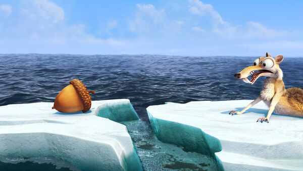 Кадр из мультфильма Ледниковый период 4: Континентальный дрейф