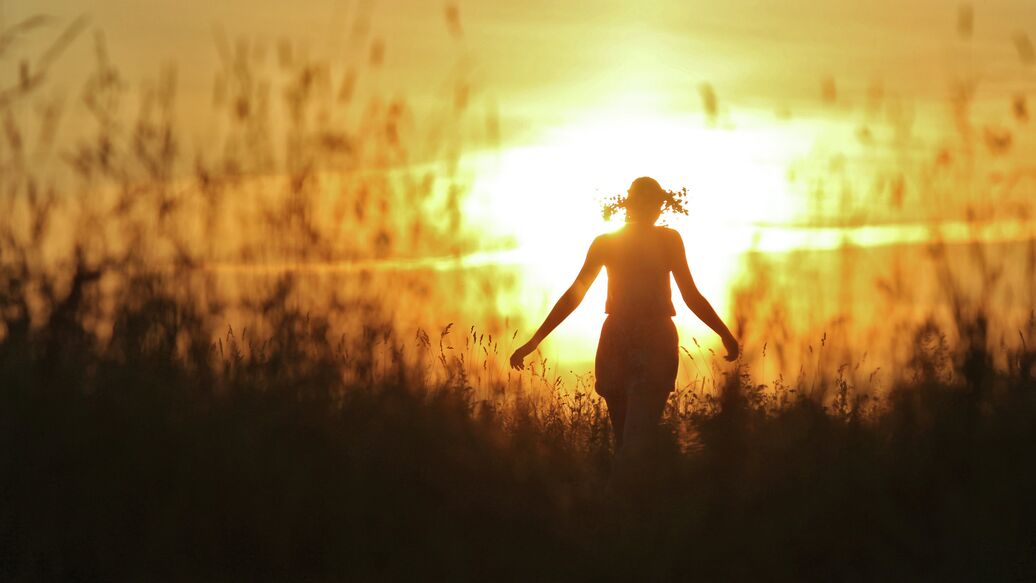 © РИА Новости / Константин ЧалабовПерейти в медиабанк<br>Праздник Ивана Купалы на берегу озера Ильмень
