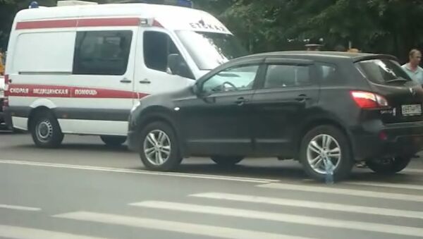 Иномарка сбила ребенка на юге Москвы