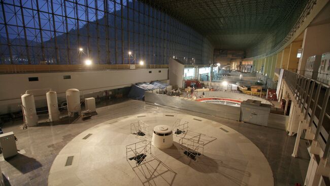 Саяно-Шушенская ГЭС. Архивное фото