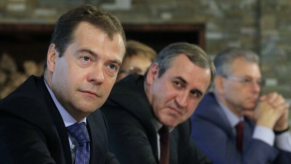Встреча Д. Медведева с руководством партии Единая Россия