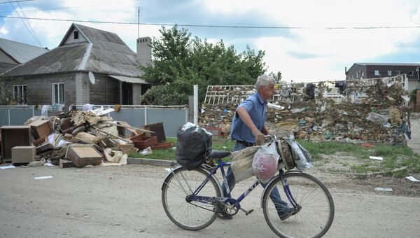 Последствия наводнения в Краснодарском крае